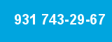 931 743-29-67